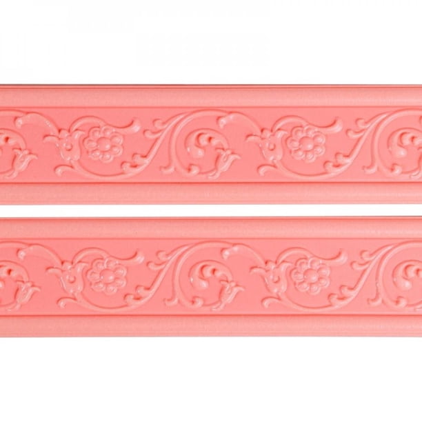 Moldura de espuma flexible autoadhesiva, borde de papel tapiz de líneas de pared decorativas adhesivas 3D para el hogar, la oficina, la decoración de bricolaje del hotel Kearding SH1104-198
