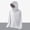 Gray, variant on Naittoop Summer Sun Protection Jacket - Men Women Thin Outdoor Sun Protection Hoodie Coat Upf 50 Running Hiking Shirts