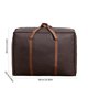 thumbnail image 3 of Bolsa de Viaje Plegable de Tela No Tejida - Organizador de Equipaje de Gran Capacidad, Bolsa de Lona, Maleta, Bolso - Negro/Café/Gris, 48X30X25 Cm a 78X55X25 Cm, 85 G-165 G, 3 of 6