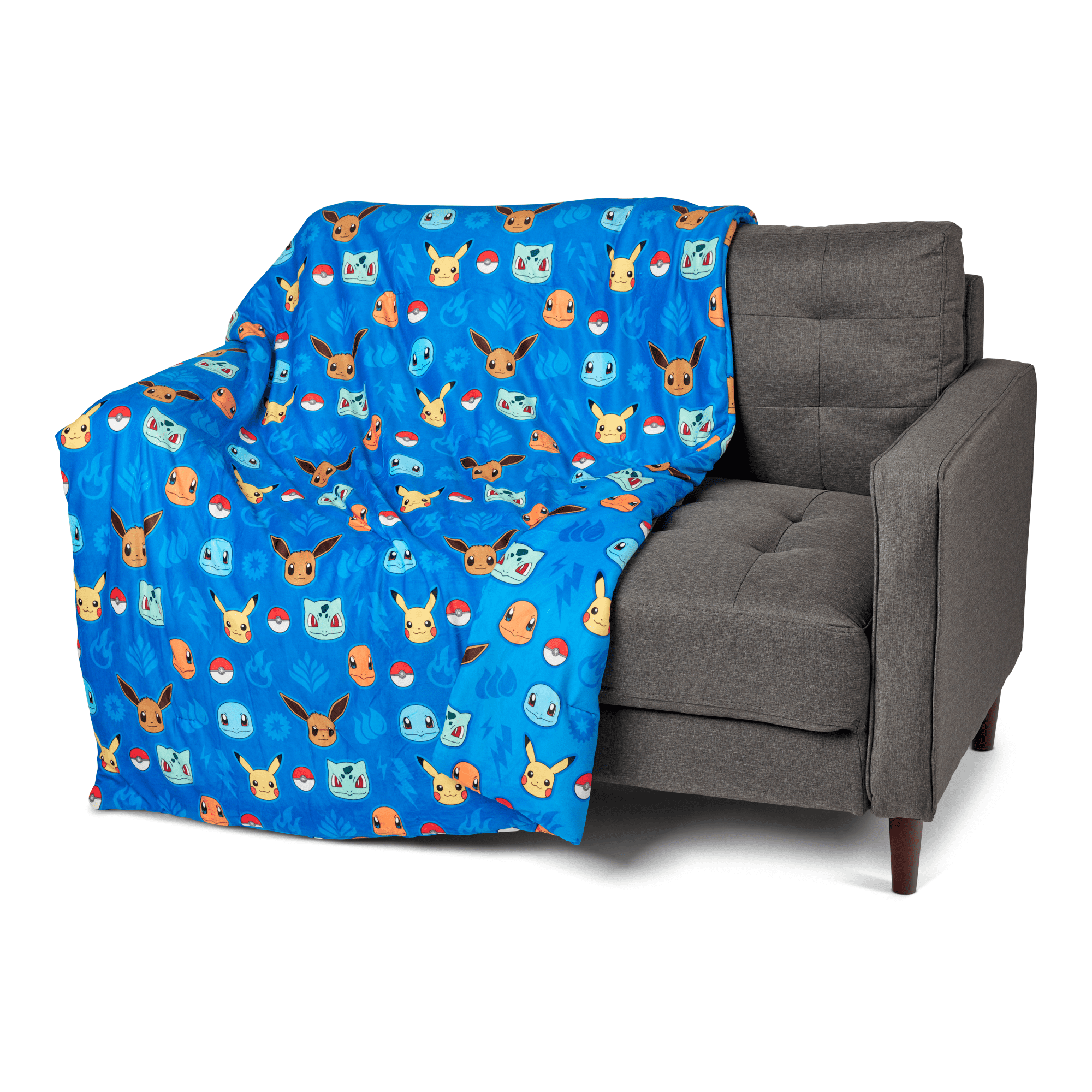 Pokemon Kids Squishy Cloud Throw Blanket, 46 x 60 inches