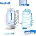 thumbnail image 2 of Lantu Bug Zapper Indoor, Electronic Fly Trap Insect Killer, Mosquitoes Killer Mosquito Zapper with Blue Lights for Living Room, Home, Kitchen, Bedroom, Office(2 Packs), 2 of 5