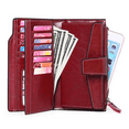 thumbnail image 4 of Sendefn Women Leather Wallets RFID Blocking Clutch Card Holder Ladies Purse with Zipper Pocket, 4 of 7