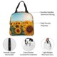 thumbnail image 4 of Balery Sunlit Sunflower Field Bolsa de Almuerzo Aislada – Caja de Almuerzo con Papel de Aluminio Grueso, Mantiene la Comida Fresca por 4 Horas, 4 of 8