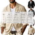 thumbnail image 3 of Umfun Linen Blazer Jackets for Men Casual Single Button Notched Lapel Lightweight Coats for Men Vacation Getaways and Casual Daily Wear Activities, 3 of 9