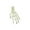 A, variant on 3D Printed Skeleton Hand Figurine Realistic Gothic Bone Sculpture for Halloween Tabletop Decor Spooky Artistic Model Handheld Haunted House Accessory