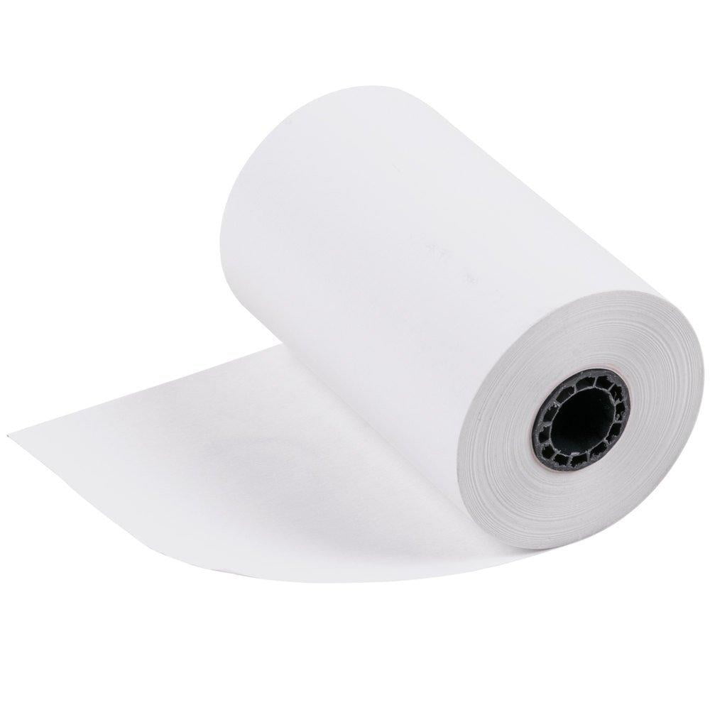Credit Card Receipt Paper for the VX520 (12 Rolls), Twelve rolls of
