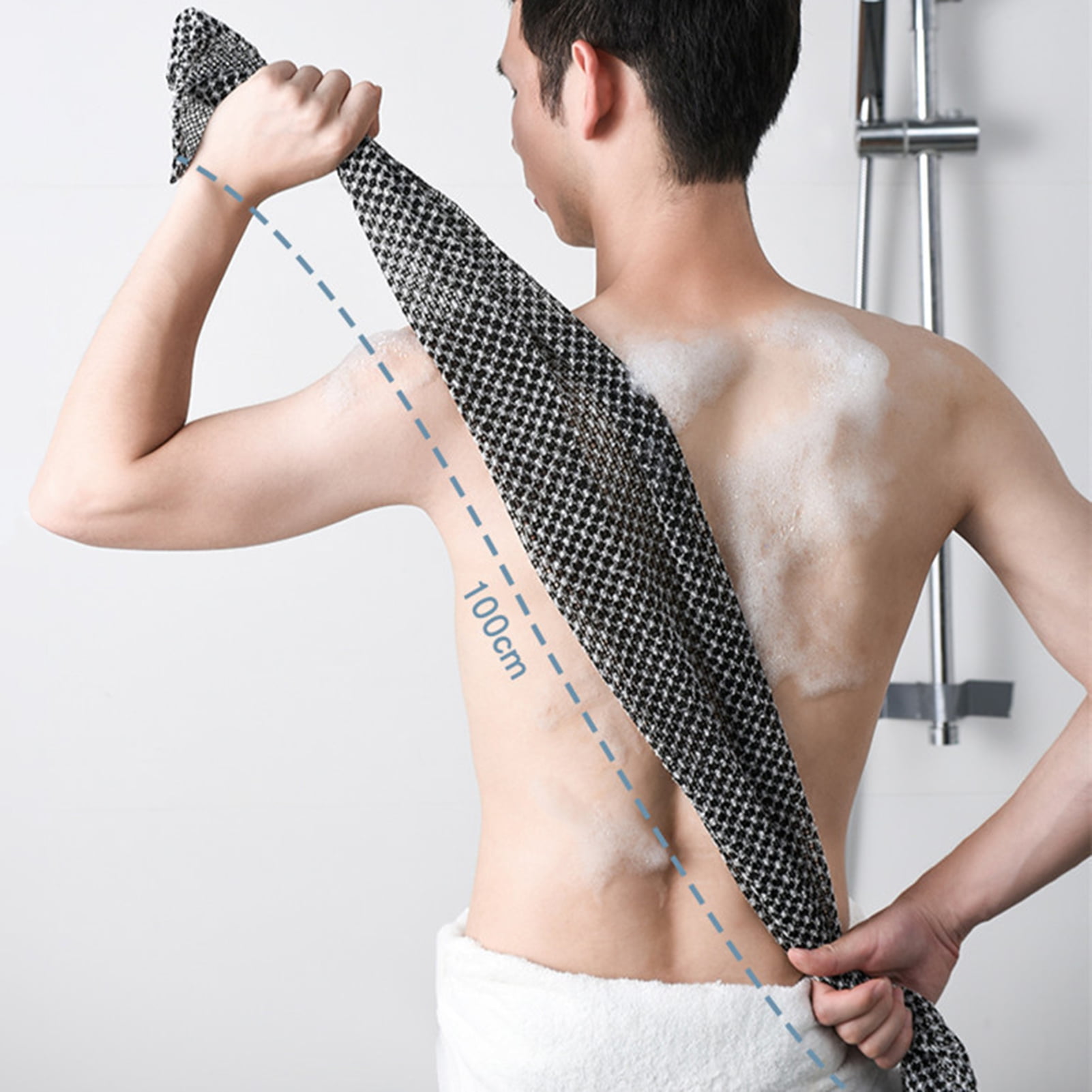 Washranp Exfoliating Washcloth,Gentle Rubbing Quickdrying Loofah