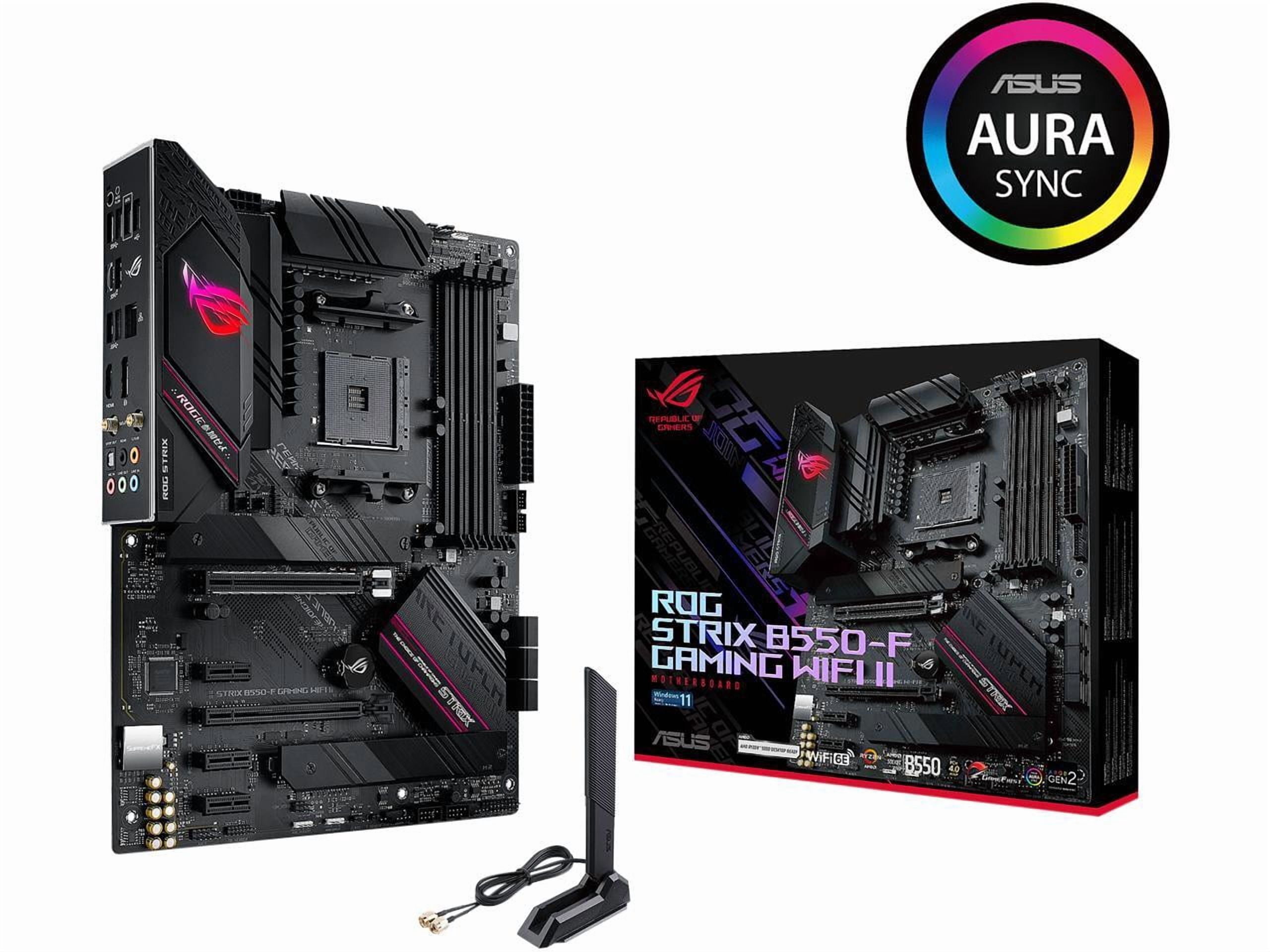 Motherboard Memory Combo - ROG STRIX B550-F GAMING WIFI II Bundle with F4-3200C16D-32GVK