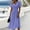 001 Purple, variant on Maxi Dress for Women 2026 Wrap V Neck Short Sleeve High Waist Dress Summer Casual Elegant Flowy Long Dresses