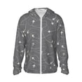 thumbnail image 2 of Lsque Airplane Routes Around The World UPF 50+ Lightweight Sun Protection Men's Women's Long Sleeve Shirt, Hoodie Performance -XX-Large, 2 of 9