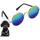 thumbnail image 3 of 7PCGafas de sol para mascotas de 7 piezas, gafas de sol redondas de metal para perros, gafas de sol clásicas retro con disfraz de gato, accesorios para fotos, gafas de sol divertid, 3 of 5