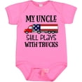 thumbnail image 3 of Inktastic My Uncle Still Plays with Trucks Boys or Girls Baby Bodysuit, 3 of 5