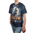 thumbnail image 4 of Happy Halloween Siberian Husky Witch Pumpkins Bats All Over Print 3D Shirt Unisex Merch Husky Dog Lover Gifts - 13012, 4 of 6