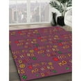 thumbnail image 2 of Ahgly Company Indoor Rectangle Patterned Tulip Pink Novelty Area Rugs, 4' x 6', 2 of 6