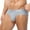 Gray, variant on Mens Silk Underwear Plus Size Low Waist Comfortable Sport Lightweight Breathable Solid Briefs White XL