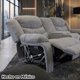 thumbnail image 3 of Salas 3-2-1 Sofá Love Seat Sillón Reclinable Confortable Boa Gris Joker Muebles R21, 3 of 5