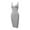 Gray, variant on Shapewear Slips for Under Dresses Adjustable Spaghetti Strap Bodycon Full Slip Dress Tummy Control Seamless Shaping Midi Dress Body Shaper