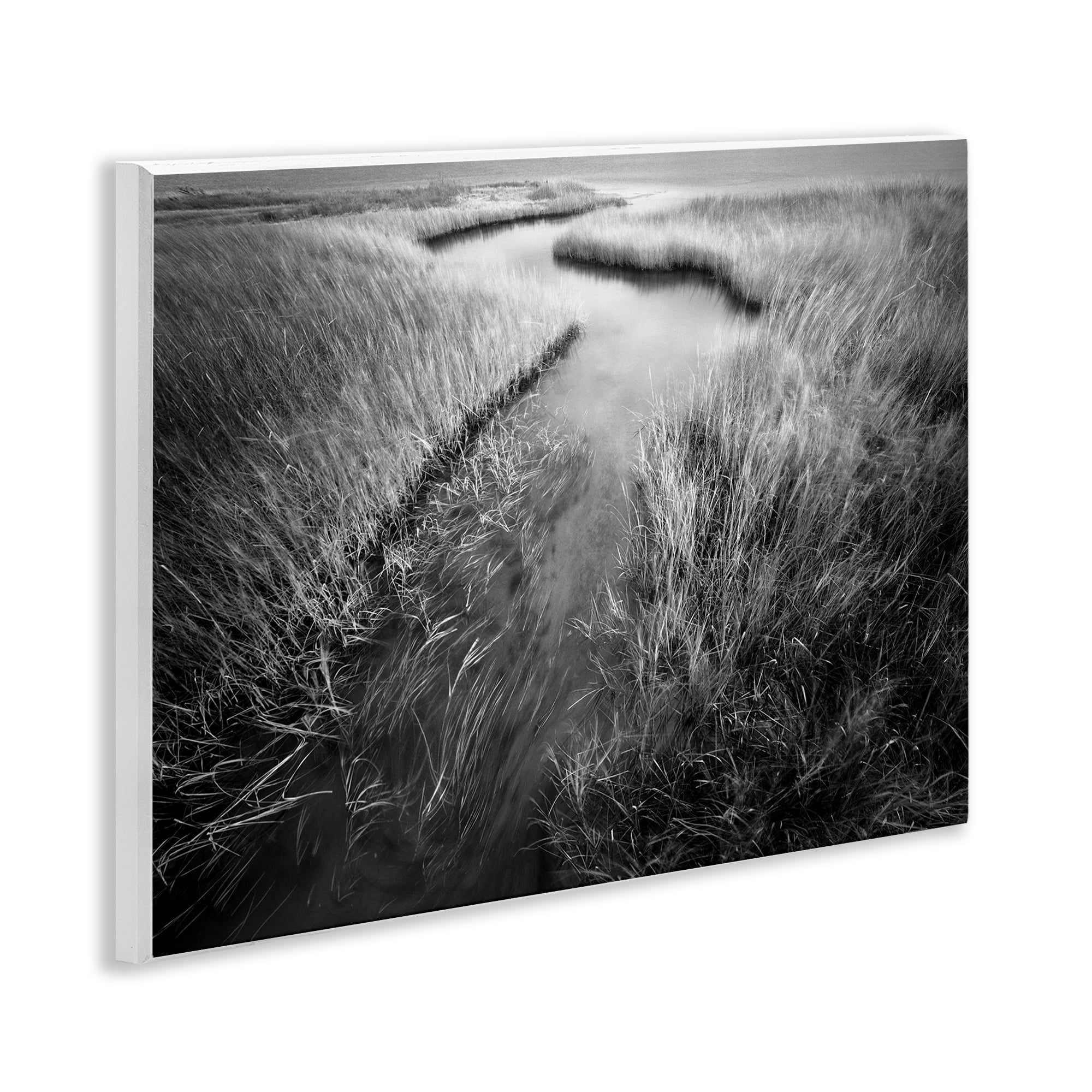 Stupell Industries Meandering Estuary View Landscape Photography Unframed Art Print Wall Art, 14 x 11