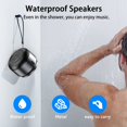 thumbnail image 3 of Altavoz de ducha Bluetooth LFS portátil, resistente al agua, 15 horas de reproducción, 3 of 6