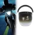 thumbnail image 4 of 3 Snap Visor Flip up Down for Open Black Gradient, 4 of 8