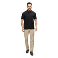 thumbnail image 6 of FASHIONSPARK  Men's Short Sleeve Jersey Polo Shirt (S-2XL), 6 of 6