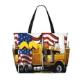 thumbnail image 1 of Fotbe American Truck Bolsa de Viaje para Playa - Resistente al Agua, Bolsa Tote de Gran Capacidad y Ligera con 7 Bolsillos para Mujeres y Hombres, 1 of 7