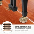 thumbnail image 5 of CHICHUMID Piano Caster Floor Protector Solid Wood 4Pcs 3.9x0.9x0.9in, 5 of 6