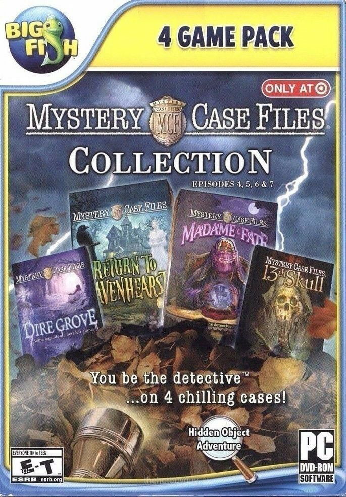 Mystery Case Files Collection PC 4 Game PACK NEW - Walmart.com