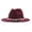 zc-Wine, variant on PMVFHDE Summer Hats For Men Women Panama Classic Belt Fedora Wool Buckle Wide Floppy Caps