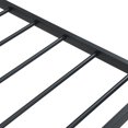 thumbnail image 4 of Twin Size Bed Frame with Under Bed Storage，Heavy Duty Metal Platform，Quick & Easy Assembly，Black, 4 of 11