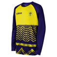 thumbnail image 2 of Youth Navy Nashville SC True Pioneer Raglan Long Sleeve T-Shirt, 2 of 3