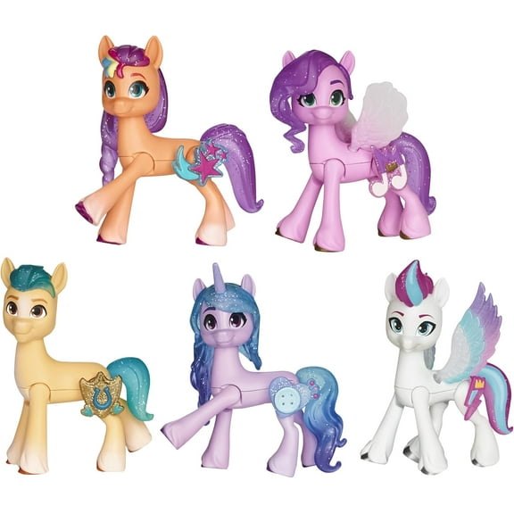 My Little 5SET Pony Toys: Make Your Mark Meet The Mane 5 Collection Set,F3327