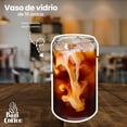 thumbnail image 2 of Juego de 4 Vasos de Vidrio Baricoffee con 4 Popotes y 2 Cepillos de Limpieza, 2 of 5