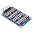 thumbnail image 2 of Module de Commutation 4x4, Espace d'Économie de 8 Broches Commutateur de Clavier 16 Boutons Multifonctionnel Facile à Installer pour les Projets de Développement, 2 of 8