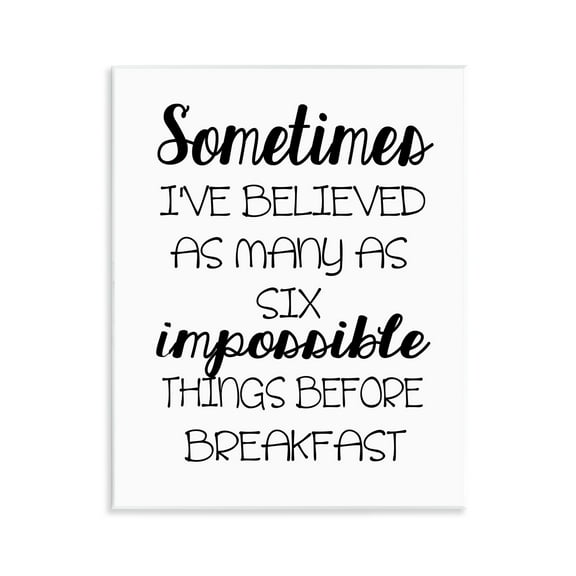 Stupell Industries Six Things Story Quote Text & Numbers Painting Unframed Art Print Wall Art, 11 x 14