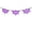 Purple, variant on Halloween Decoration, Spider Web Lights Indoor Halloween String Decor - 6 ft Cobweb Themed Party Scene Lighting (USB + Remote Control)