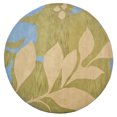 thumbnail image 2 of Rugsotic Carpets Hand Tufted Wool Eco-Friendly Area Rugs - 8'x8', Round, Green, Modern Contemporary Design, High Pile Handmade Anti Skid Rugs for Living Room, Bed Room (K00719), 2 of 6