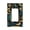 Single Gang, variant on Modern 1-Gang Single Gang Wall Plate Electrical Switch Cover Outlet Switchplate, Egyptian Hieroglyphs Mascots Symbols Retro