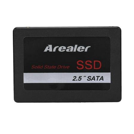 Arealer 2.5inch Solid State Drive SATA3.0 SSD Solid State High Speed Storage for Desktop Laptop Black (Best 1tb Ssd For The Money)