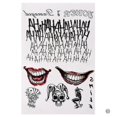 thumbnail image 4 of 26-27 Waterproof Temporary Tattoo Sticker Skeleton Clown Clown Pattern Tattoo Water Transfer Human Body Art Fake Tattoo Women And Men, 4 of 5