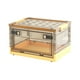 thumbnail image 1 of Baúles de almacenamiento, organizadores y almacenamiento de armario, caja de almacenamiento plegable de plástico, caja de almacenamiento transparente para el hogar, manta de ropa para dormitorio, caja, 1 of 2