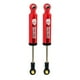 thumbnail image 1 of Paquete de 2 amortiguadores para coches RC, amortiguadores de resorte ajustables para axiales 1/10 rojo, 1 of 9
