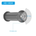 thumbnail image 3 of Uxcell Door Viewer Peephole for Enhanced Security in Home, Office, and Hotel Settings Grey, 3 of 7