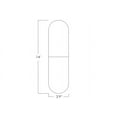 thumbnail image 2 of 14' Modular Racetrack Conference Table With Square Bases Power Units, 2 of 7