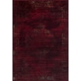 thumbnail image 2 of Red/Burgundy/Beige Oriental Distressed - Modern Vintage Design- Abstract Persian Rug, 2 of 10