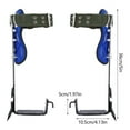 thumbnail image 3 of ToppiJoy Tree Climbing Gear with Adjustable Climbing Belt and Rope, Tree Climbing Spikes for Climbing Trees, Outdoor Jungle Survival, Picking Fruit, Sports(Blue, Black), 3 of 23