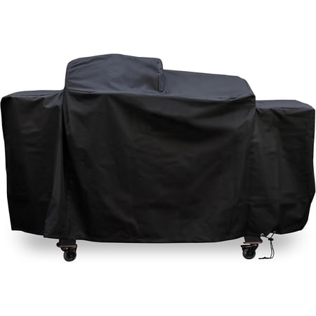 Grill Cover for Pit Boss Charleston 1020 Pellet Grill Gas Griddle Combo PB1020NX Heavy Duty Weather Resistant Pit Boss Charleston Onyx Combo Grill Cover Waterproof