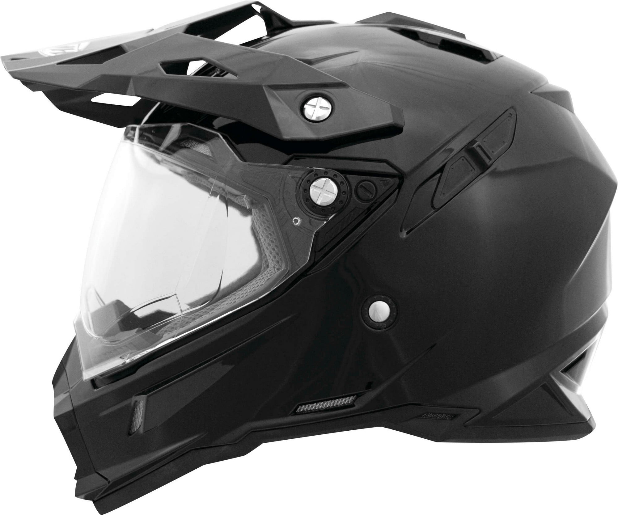 THH TX-28 Solid Dual Sport Helmet Black MD