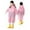 03_Light Pink, variant on Rain Poncho Spring Summer Autumn Boys Girls Long Sleeve Hooded Button Portable Heavy Rain Coat Kids Rain Jacket for 4-9 Years 03_Beige,One Size
