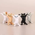 thumbnail image 1 of 5 uds gato encantador [gato de generación] blanco/blanco naranja/gato negro/gato naranja/gato gris Fokelyi WMZL-993-6, 1 of 7